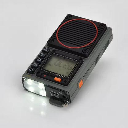FM Radio Digital Stereo Speaker with MP3 Audio Player