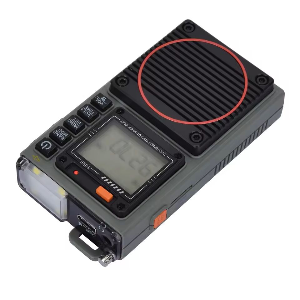 FM Radio Digital Stereo Speaker With MP3 Audio Player 1