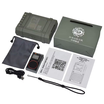 FM Radio Digital Stereo Speaker With MP3 Audio Player 4
