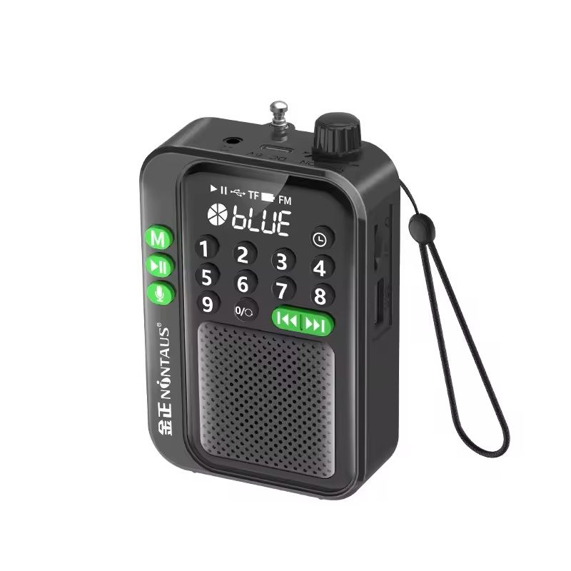 Mini Portable FM Radio Bluetooth Speaker With MP3 Player 6