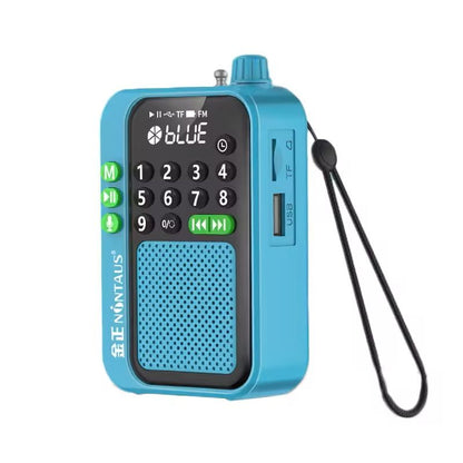 Mini Portable FM Radio Bluetooth Speaker With MP3 Player 7