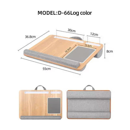Portable MultiPurpose Laptop Desk With Mouse Pad And AntiSlip Bar 6