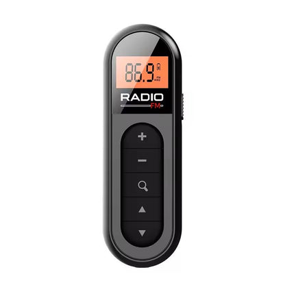 Mini Pocket FM Radio With Backlight Display And TypeC Charging 6