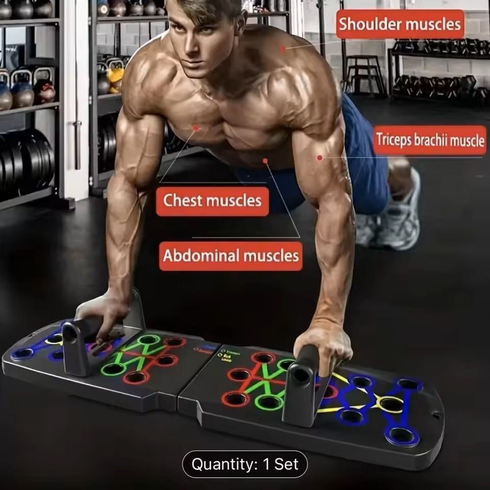 MultiFunctional Push Up Board Home Workout System 1