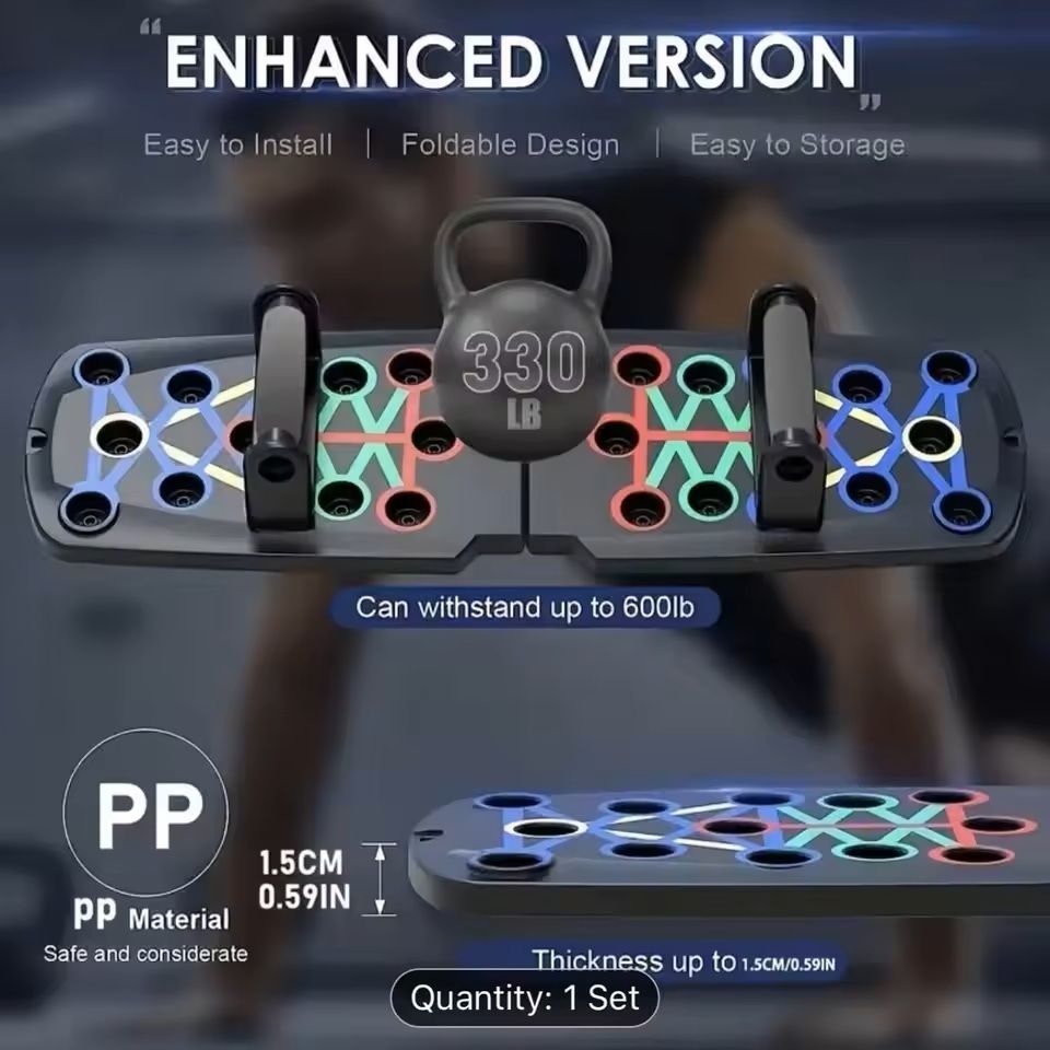 MultiFunctional Push Up Board Home Workout System 4