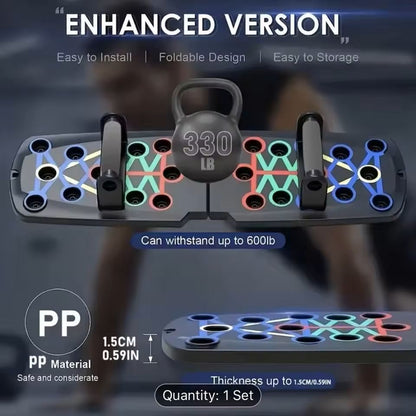 MultiFunctional Push Up Board Home Workout System 4