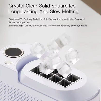 Portable Small Ice Maker For Home Office And Car Use 1