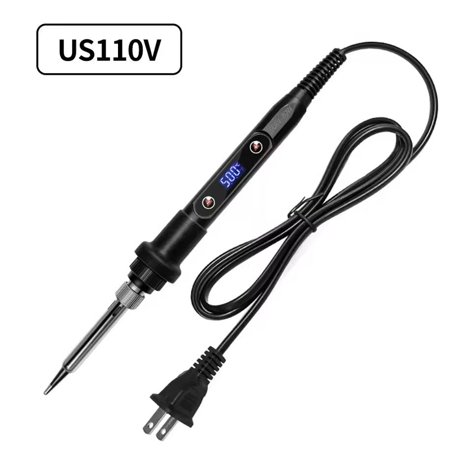 Electric Soldering Iron Kit With Adjustable Temperature And LCD Display 11