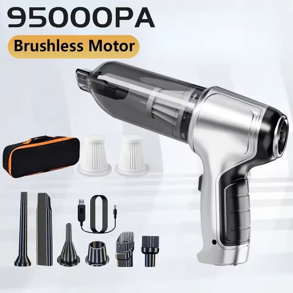 Wireless Car Vacuum Cleaner with Powerful Suction