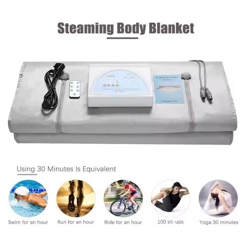 Fat Burning Sauna Blanket with Remote Control Heating