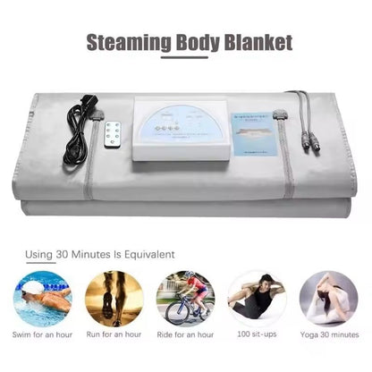Fat Burning Sauna Blanket with Remote Control Heating