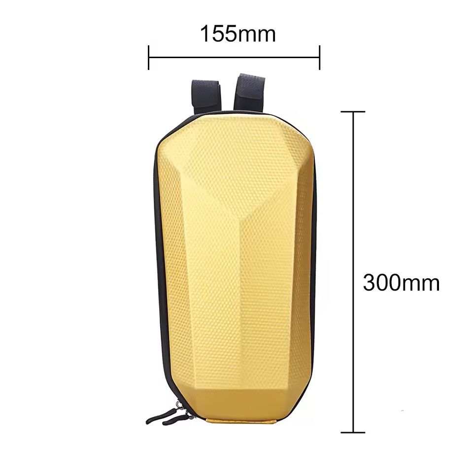 Electric Scooter Front Storage Bag With Hard Shell 25L Capacity 4