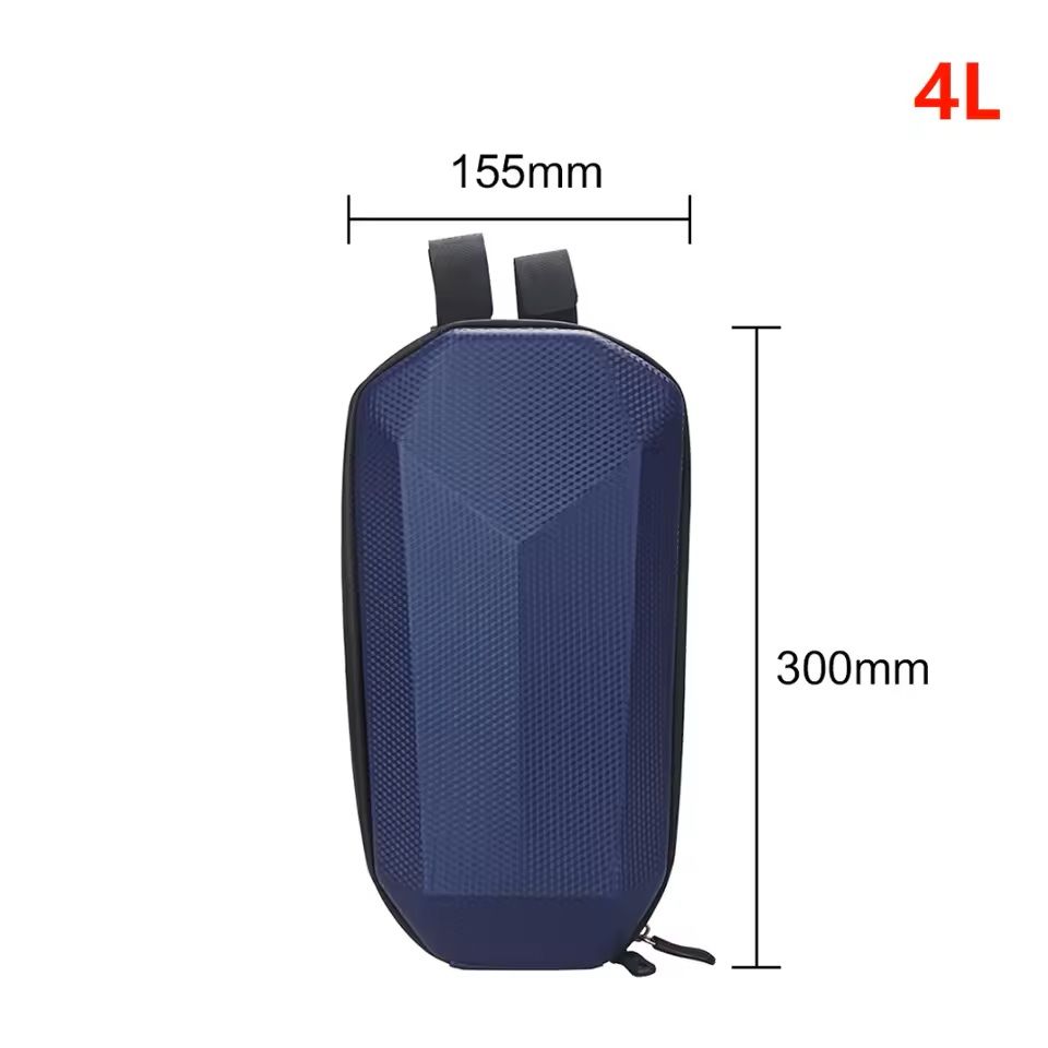 Electric Scooter Front Storage Bag With Hard Shell 25L Capacity 9