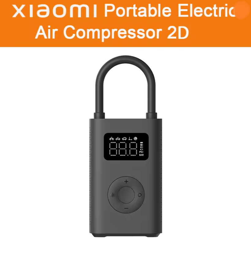Xiaomi Portable Electric Air Pump 150PSI With LED And Type C Recharge 3
