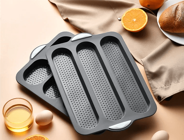 Non Stick Silicone Baguette Baking Tray For Bread And Pastry Making 1