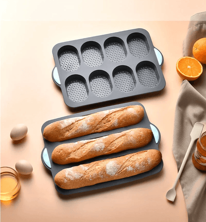 Non Stick Silicone Baguette Baking Tray For Bread And Pastry Making 2