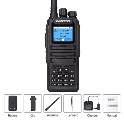 Baofeng Dual Mode Digital Ham Radio With Analog And DMR Tier 1 And 2 Support 5