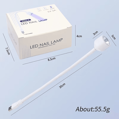 Mini UV LED Nail Lamp For Gel Polish With Foldable Design And USB Fast Drying 2