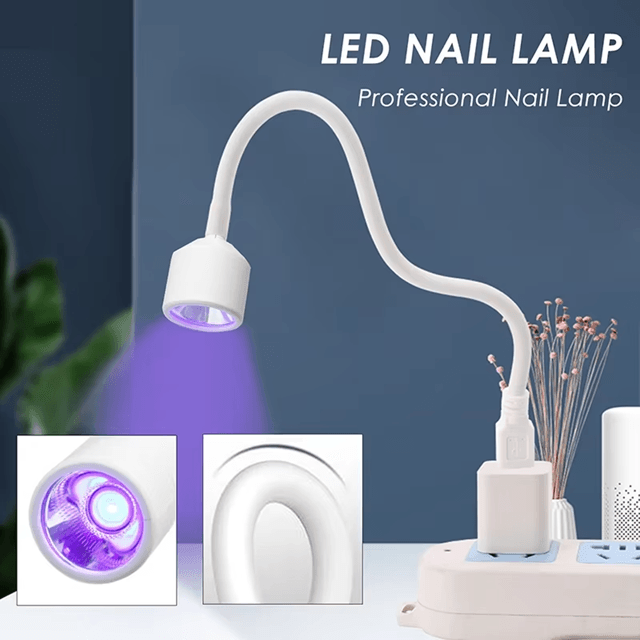Mini UV LED Nail Lamp For Gel Polish With Foldable Design And USB Fast Drying 3