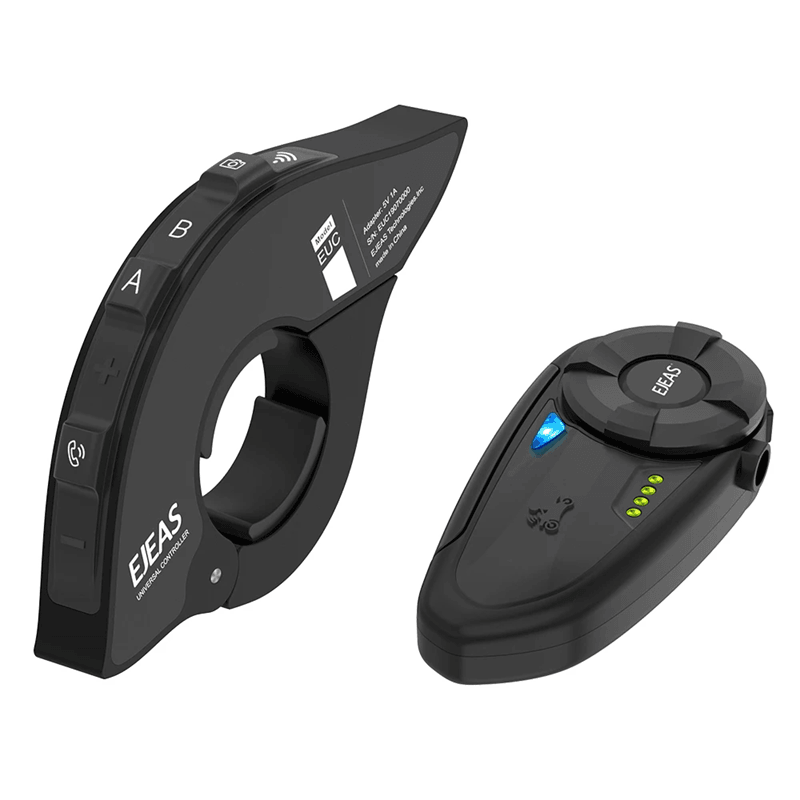 EJEAS EUC Motorcycle Handlebar Remote Controller For Helmet Intercom Systems 1