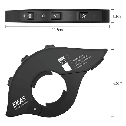 EJEAS EUC Motorcycle Handlebar Remote Controller For Helmet Intercom Systems 2