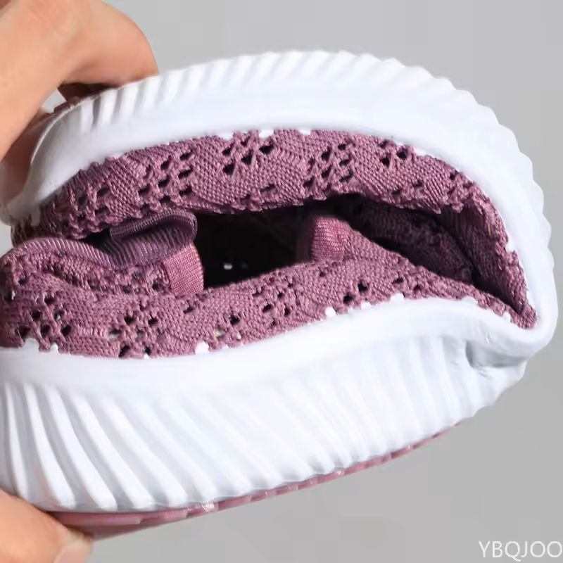 Womens Mesh Sports Sneakers With Soft Sole And Breathable Design 3