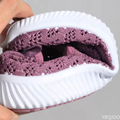 Womens Mesh Sports Sneakers With Soft Sole And Breathable Design 3