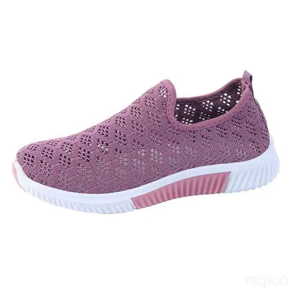 Womens Mesh Sports Sneakers With Soft Sole And Breathable Design 4