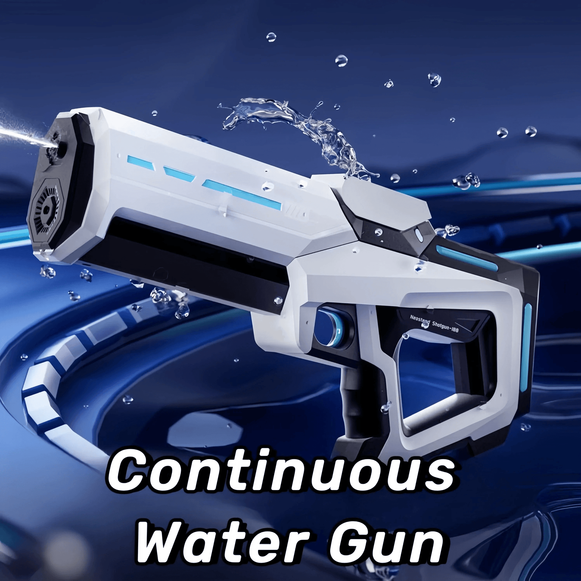 Electric Water Blaster for Kids and Adults with Automatic Suction and High Power Spray