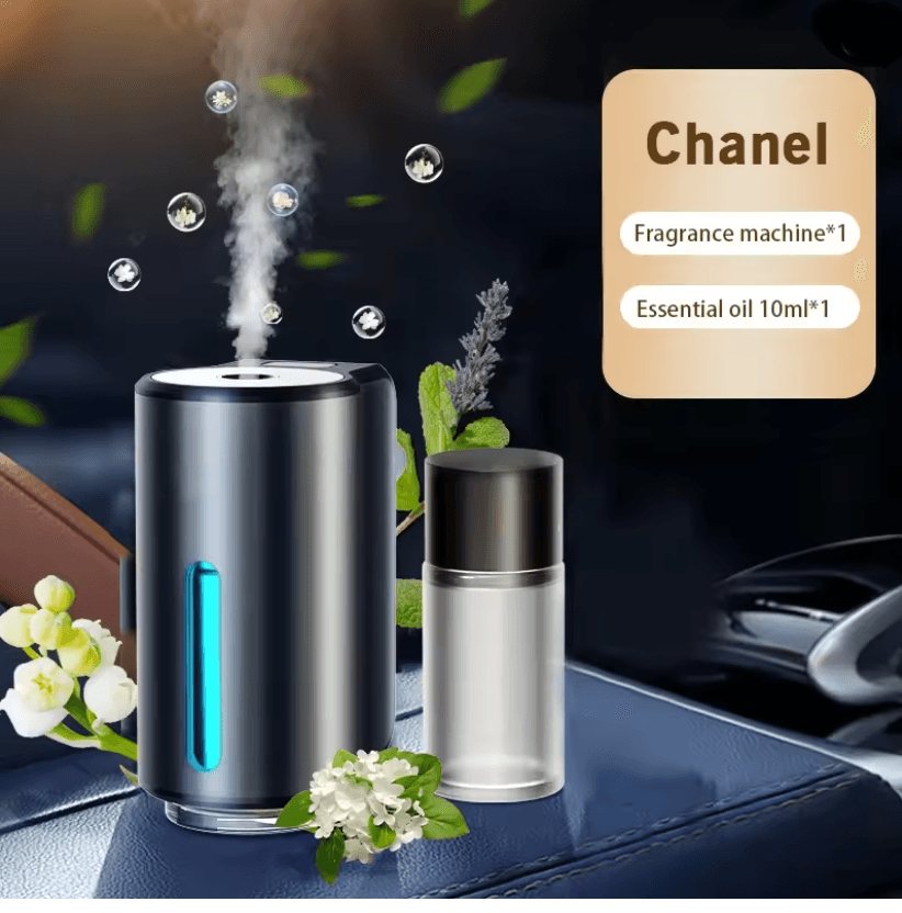 Smart Car Air Freshener  Essential Oil Diffuser  Adjustable Aromatherapy Humidifier For A Fresh Rel 3