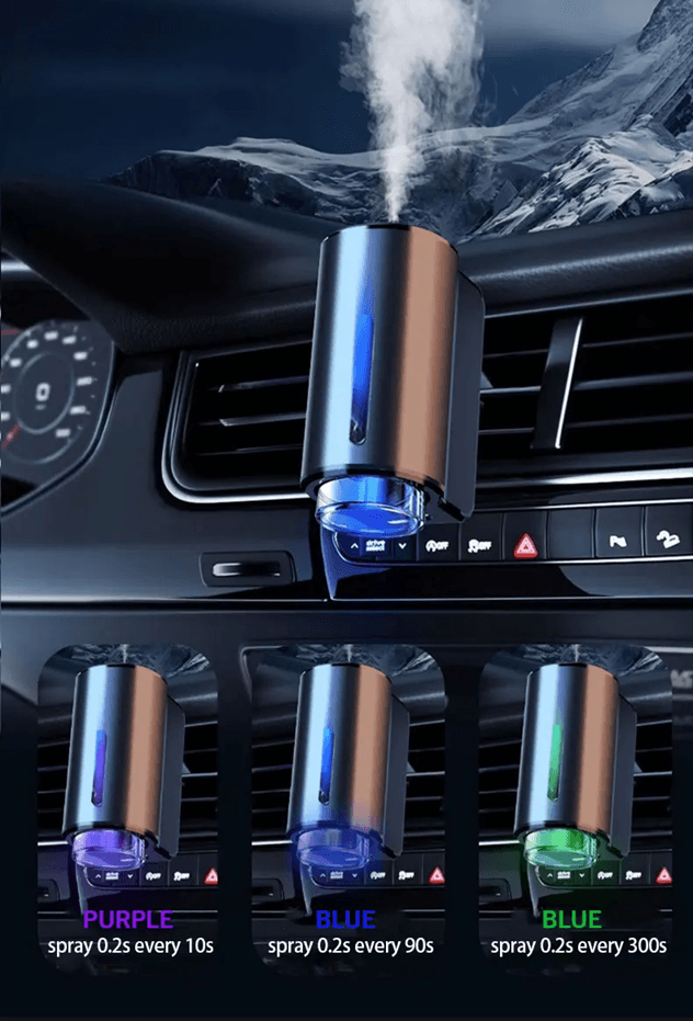 Smart Car Air Freshener  Essential Oil Diffuser  Adjustable Aromatherapy Humidifier For A Fresh Rel 2