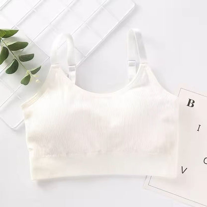 Womens Cotton Tube Top Bra With Beauty Back Design 9