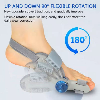 Adjustable Bunion Corrector With Rotating Toe Separator 4