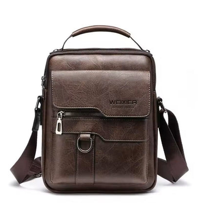 Mens Leather Crossbody Sling Bag For Travel And Everyday Use 2