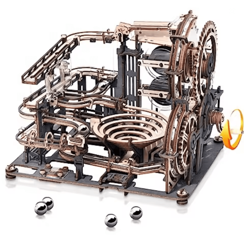 ROKR Wooden Marble Run Kit Electric 3D Puzzle For Adults And Teens 2