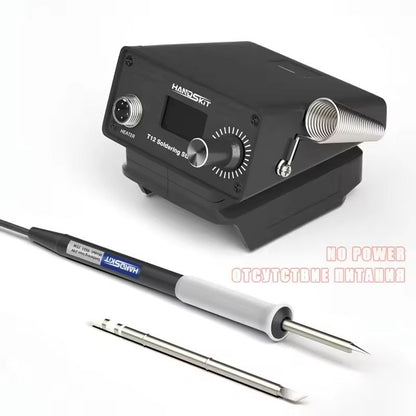 LCD Digital Temperature Adjustable Soldering Station For Electronics Repair 6