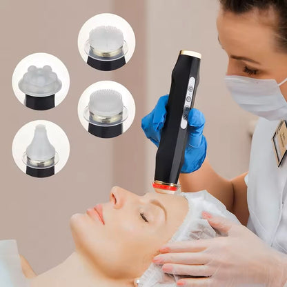 Oxygen Bubble Pen CO2 Facial Machine with 7-Color LED Therapy