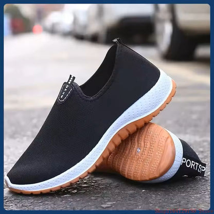 Mens Mesh Breathable Sports Shoes with Soft Sole