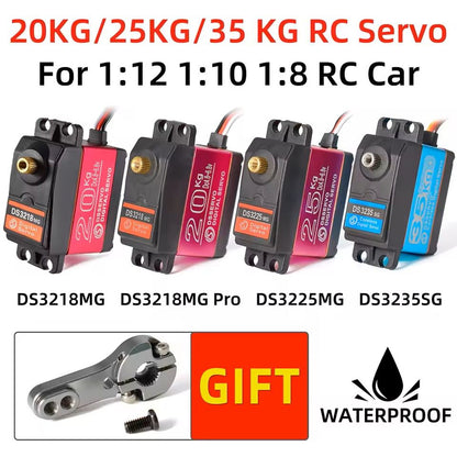 Waterproof Metal Gear Digital Servo for RC Cars and Models