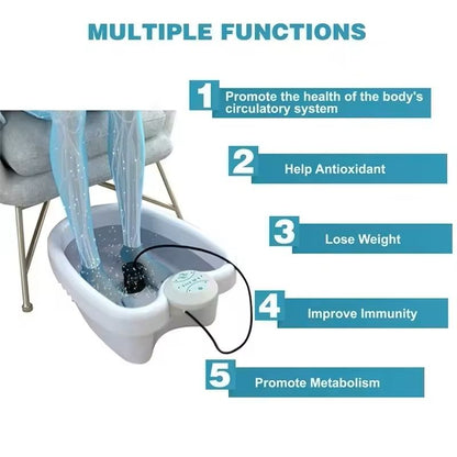 Electric Foot Detox Hydrotherapy Bath With Massage And Ion Cleanse 5