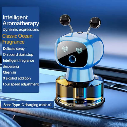 Smart Car Air Freshener Rechargeable Aroma Diffuser With Adjustable Settings 8