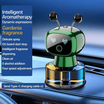 Smart Car Air Freshener Rechargeable Aroma Diffuser With Adjustable Settings 12