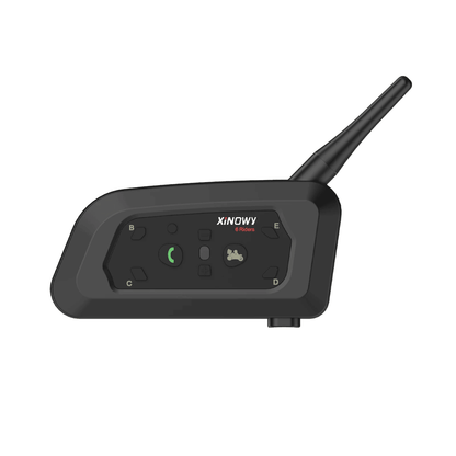 XINOWY V6 Pro Motorcycle Bluetooth Intercom System for Helmet Communication