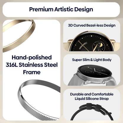 Zeblaze GTR 3 Pro AMOLED Smartwatch With Bluetooth Calling And Fitness Tracking 1