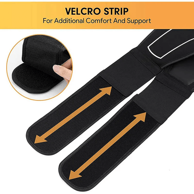 EMS Waist Trainer Belt With Abdominal Muscle Stimulation And Fat Burning Support 4