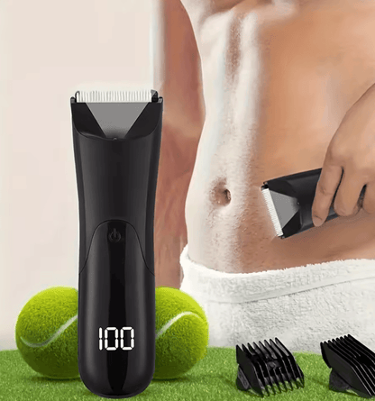 Mens Electric Body Hair Trimmer For Groin Beard Chest And Full Body Grooming 2