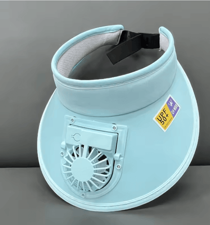 Breathable Cooling Fan Hat With USB Charging For Outdoor Sports And Sun Protection 3