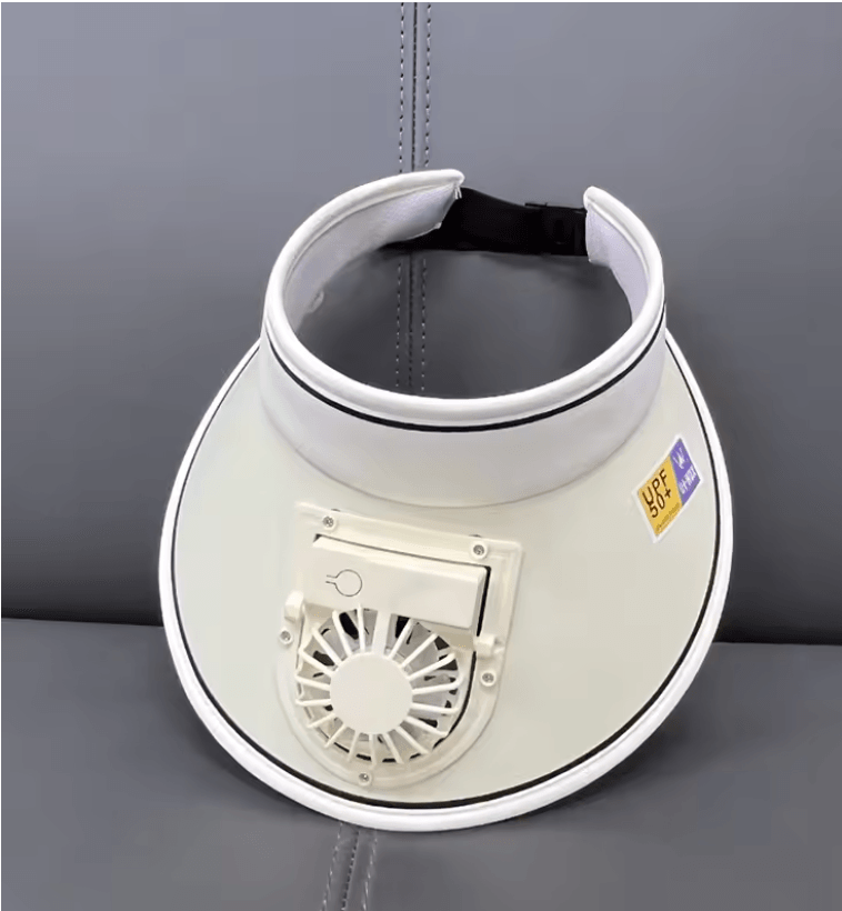 Breathable Cooling Fan Hat With USB Charging For Outdoor Sports And Sun Protection 5