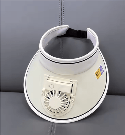 Breathable Cooling Fan Hat With USB Charging For Outdoor Sports And Sun Protection 5