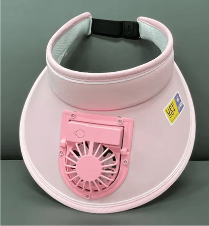 Breathable Cooling Fan Hat With USB Charging For Outdoor Sports And Sun Protection 6